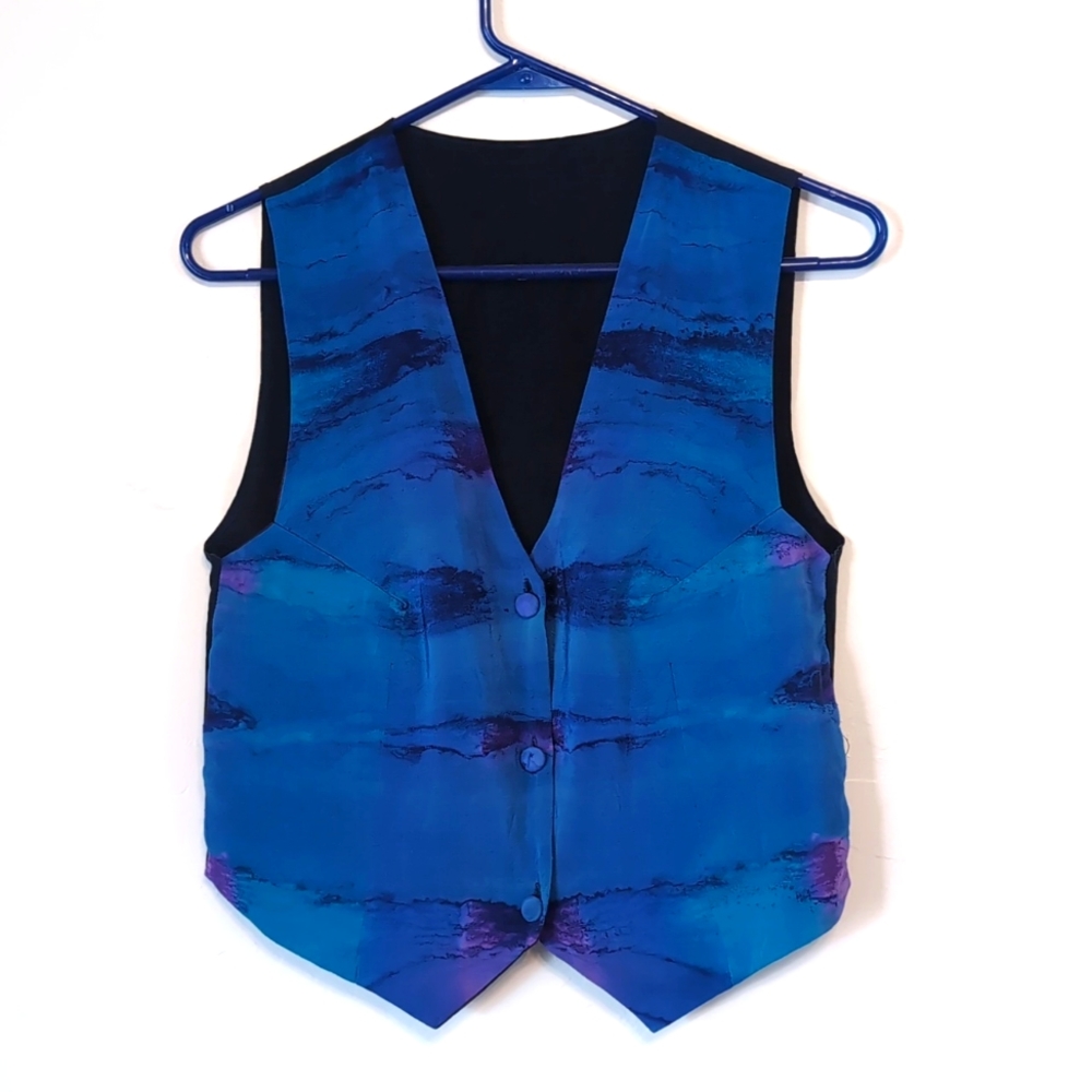 Silk Vest Handmade